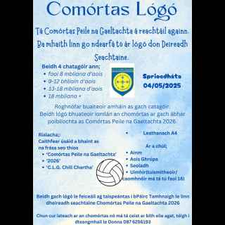 Comórtas Peile na Gaeltachta 2026 Logo Competition