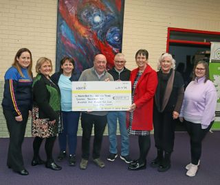 Barry Breslin Memorial Walk Presentation to KBRT